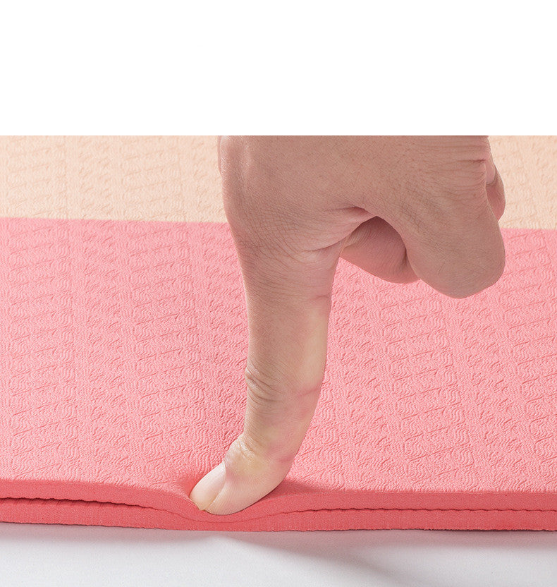 Individual fitness mat floor mat