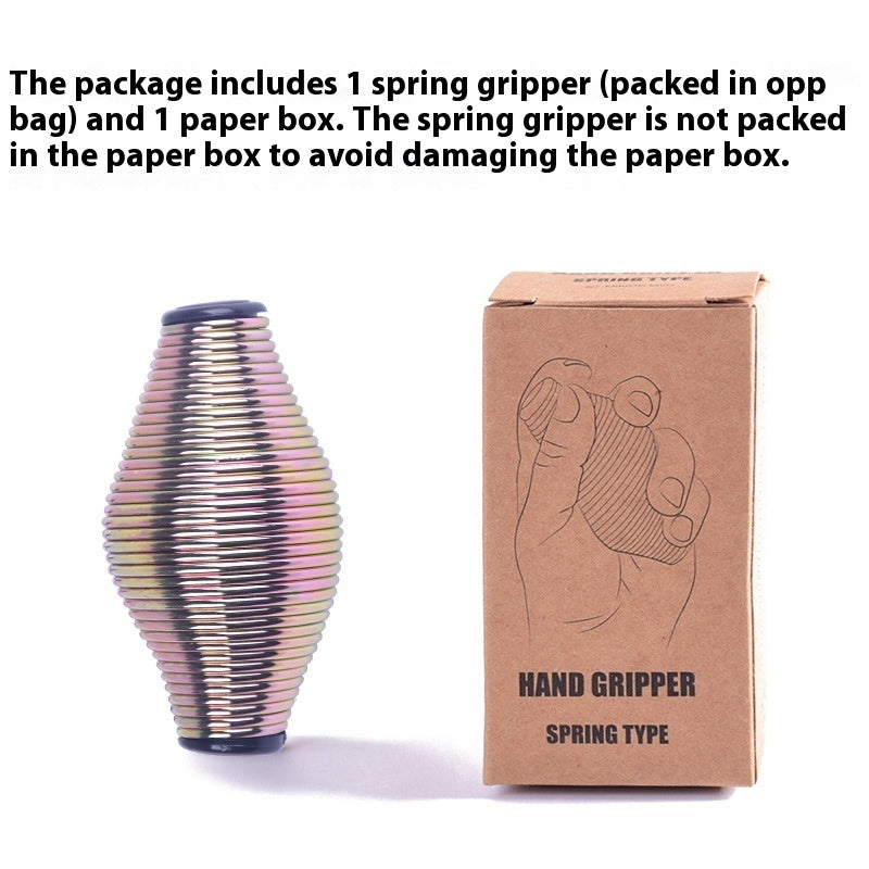 Spring Grip Strength Ball Metal Grip Strength Training Climbing Fingerboard